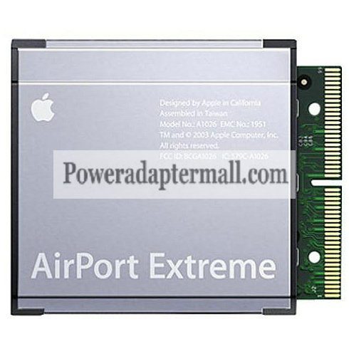 Apple Airport Extreme Card A1026 adapter 802.11g M8881LL/A iMac
